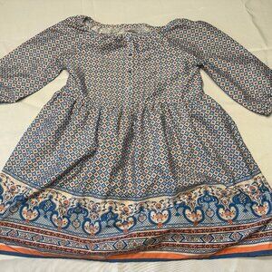 Patterned Mayoral Children's Dress
